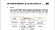 BGIS 2021 Schedule (Image via BGIS rule book)